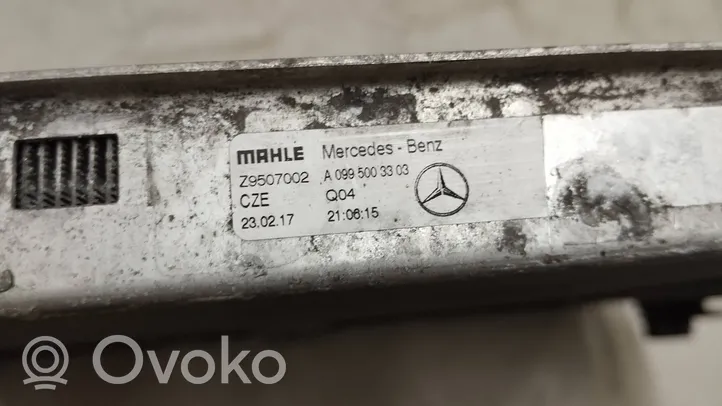 Mercedes-Benz S W222 Jäähdyttimen lauhdutin A0995003303