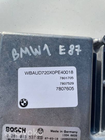 BMW 1 E81 E87 Engine control unit/module 7807529