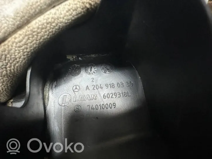 Mercedes-Benz C W204 Osłona / Obudowa fotela przedniego pasażera A2049180330