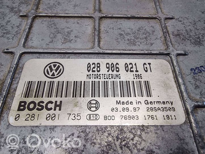 Volkswagen Sharan Moottorin ohjainlaite/moduuli 028906021GT