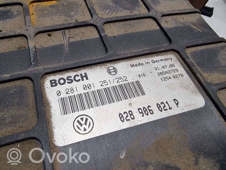 Volkswagen Sharan Juego de cerradura y set ECU del motor 028906021P