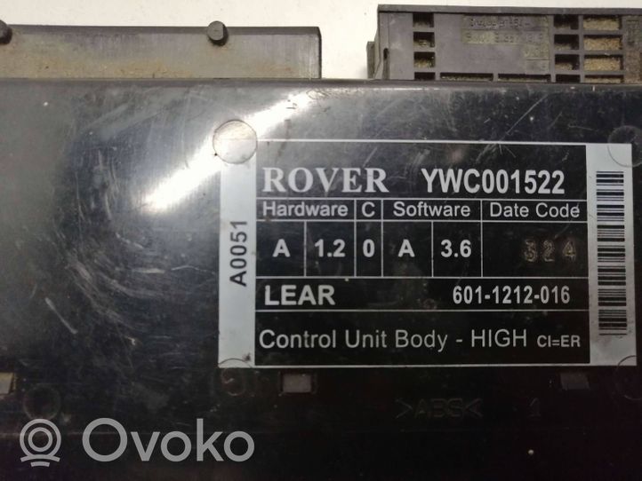 Rover 75 Mukavuusmoduuli YWC001522