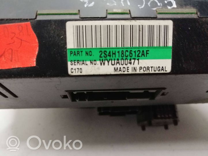 Ford Focus Ilmastoinnin ohjainlaite 2S4H18C612AF