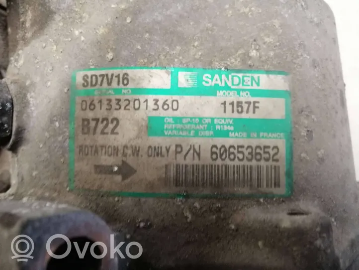 Alfa Romeo 147 Compresor (bomba) del aire acondicionado (A/C)) 60653652