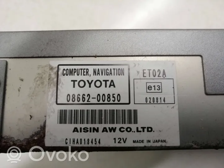 Toyota Avensis T220 Navigaatioyksikkö CD/DVD-soitin 0866200850