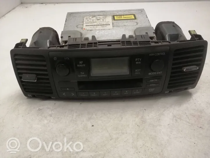 Toyota Corolla E120 E130 Panel / Radioodtwarzacz CD/DVD/GPS 861201A180