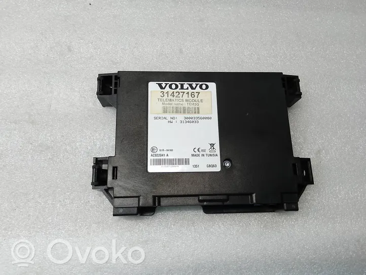 Volvo V60 Tālruņa vadības bloks 31346033