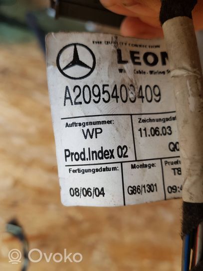 Mercedes-Benz CLK A209 C209 Câbles changeur CD A2095408409