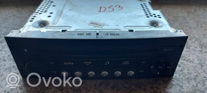 Citroen DS3 Unité principale radio / CD / DVD / GPS 96662669xt