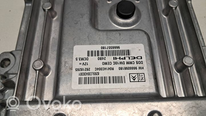 Citroen C5 Komputer / Sterownik ECU i komplet kluczy 9666557180