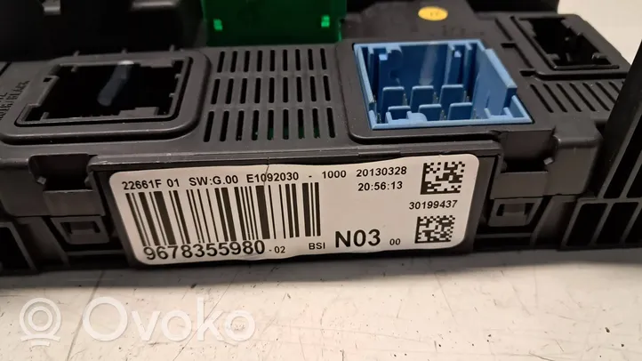 Peugeot 208 Engine control unit/module 9805947380