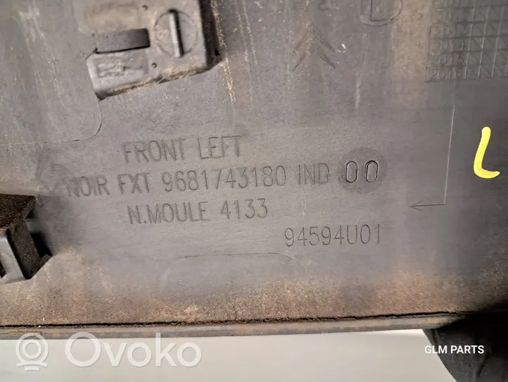 Citroen C3 Picasso Передняя отделка дверей (молдинги) 9681743180