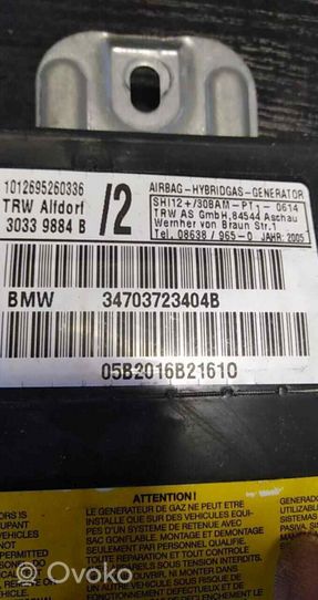 BMW 3 E46 Poduszka powietrzna Airbag drzwi przednich 30339884