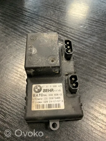 BMW 5 E60 E61 Lämpöpuhaltimen moottorin vastus 6988425