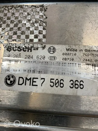 BMW 7 E38 Centralina/modulo del motore 7506366