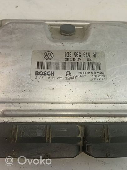 Skoda Fabia Mk1 (6Y) Komputer / Sterownik ECU silnika 