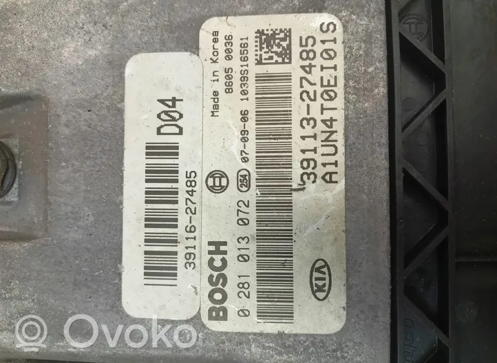 KIA Carens II Galios (ECU) modulis 0281013072