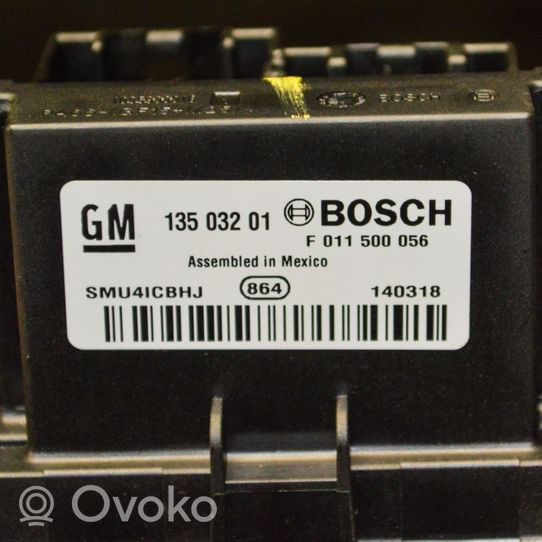 Opel Mokka X Rezystor / Opornik dmuchawy nawiewu 13503201