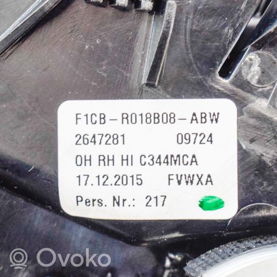 Ford Kuga II Dysze / Kratki nawiewu deski rozdzielczej F1CBR018B08ABW