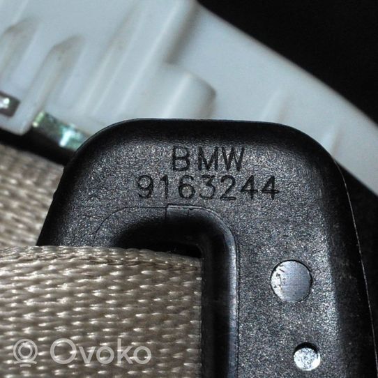 BMW 7 F01 F02 F03 F04 Pas bezpieczeństwa fotela tylnego środkowego 9163244
