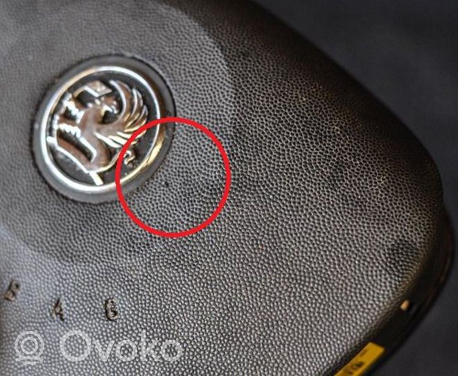 Opel Meriva A Ohjauspyörän turvatyyny 18114956