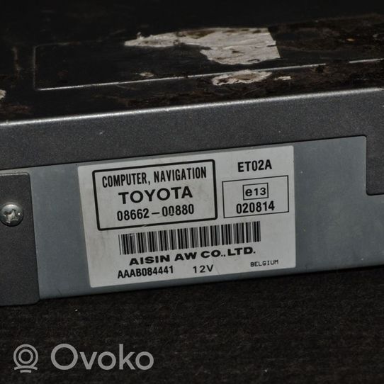 Toyota Avensis T250 Navigacijos (GPS) valdymo blokas 0866200880