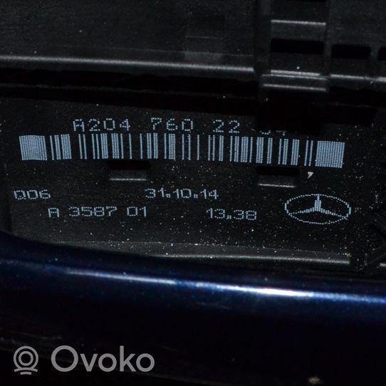 Mercedes-Benz E A207 Rankena atidarymo išorinė A2047602234