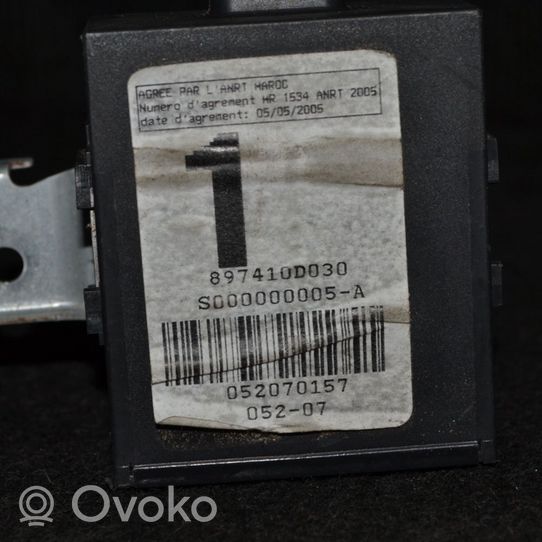 Toyota Yaris Inne wyposażenie elektryczne 897410D030