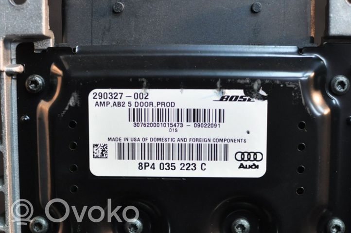 Audi A3 S3 8P Sound amplifier 8P4035223C