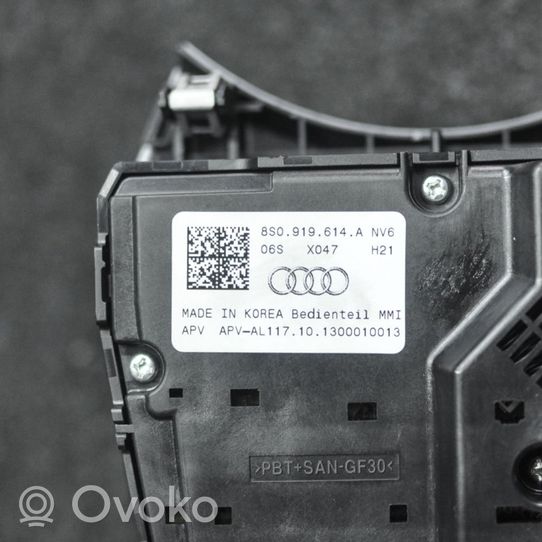 Audi TT TTS RS Mk3 8S Controllo multimediale autoradio 8S0919614A