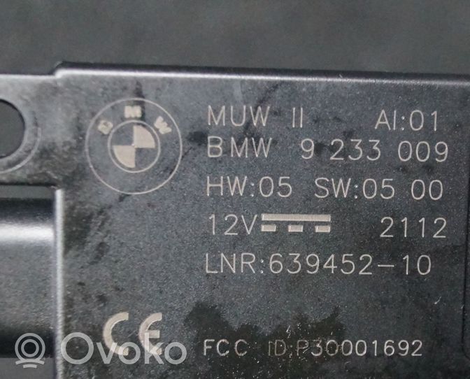 BMW 2 F22 F23 Capteur de détection de mouvement, système d'alarme 9233009