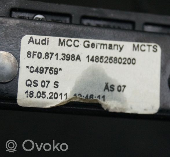 Audi A5 8T 8F Muut laitteet 8F0871398A