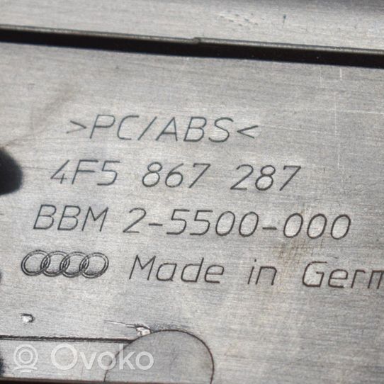 Audi A6 S6 C6 4F Moldura del pillar (D) (Inferior) 