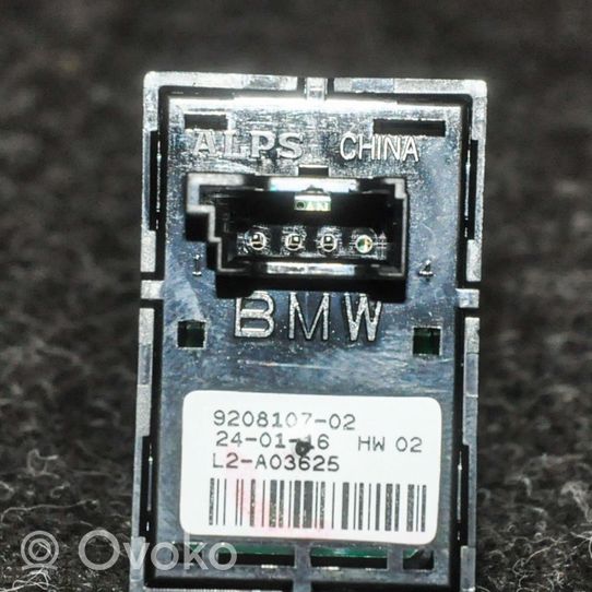 BMW 2 F45 Interruttore di controllo dell’alzacristalli elettrico 9208107