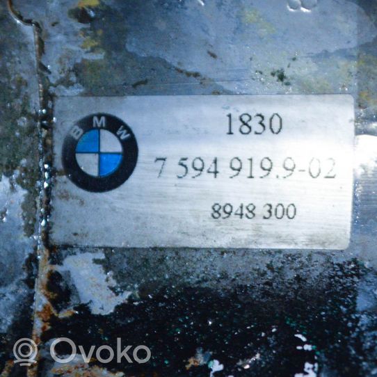 BMW 6 F12 F13 Äänenvaimentimen päätykappale 7594919