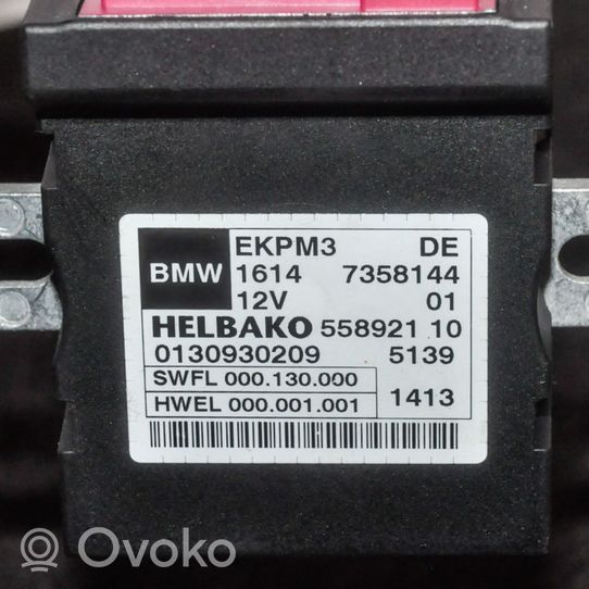 BMW 3 F30 F35 F31 Polttoaineen ruiskutuspumpun ohjainlaite/moduuli 7358144