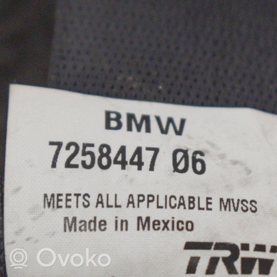 BMW X3 F25 Takaistuimen turvavyö 7258447