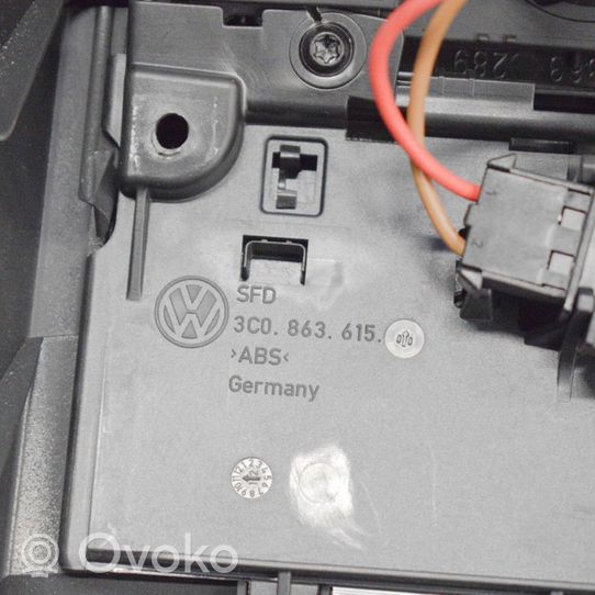 Volkswagen PASSAT CC Kojelaudan tuuletussuuttimen suojalista 3C08636153AA819203
