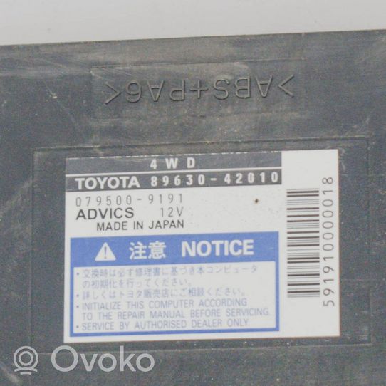 Toyota RAV 4 (XA30) Inne wyposażenie elektryczne 8963042010