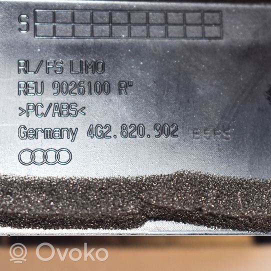 Audi A6 S6 C7 4G Copertura griglia di ventilazione cruscotto 4G2820902