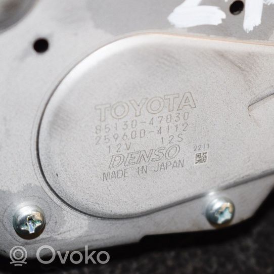 Toyota Prius (XW50) Moteur d'essuie-glace arrière 