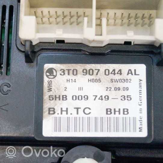Skoda Superb B6 (3T) Przełącznik / Włącznik nawiewu dmuchawy 3T0907044AL