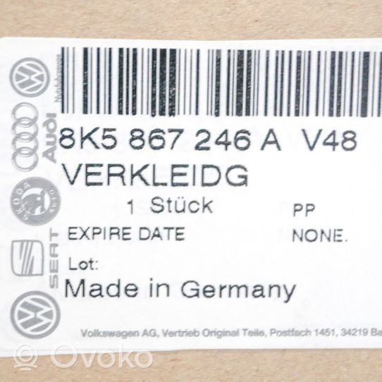 Audi A4 S4 B8 8K B-pilarin verhoilu (yläosa) 8K5867246AV48