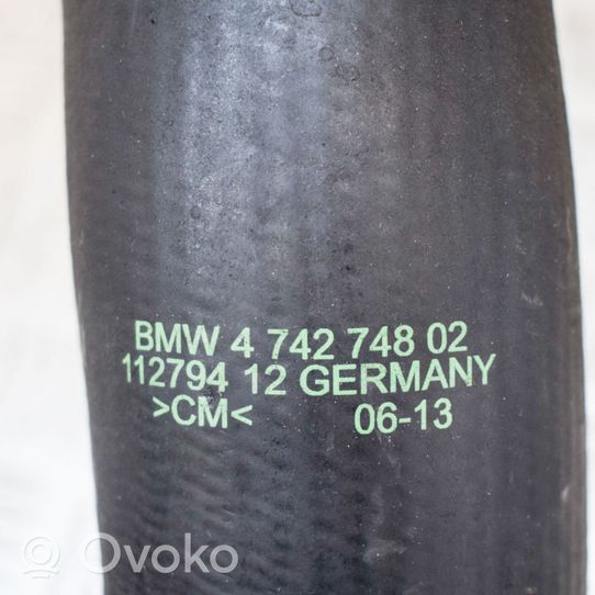 BMW 1 F20 F21 Välijäähdyttimen letku 4742748