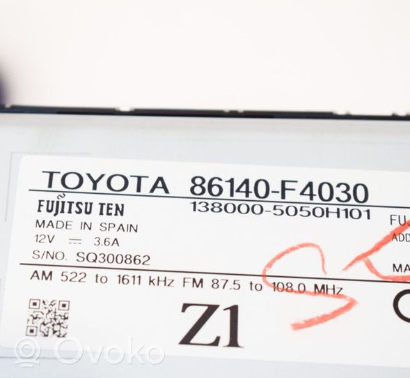 Toyota C-HR Monitor/display/piccolo schermo 86140F4030