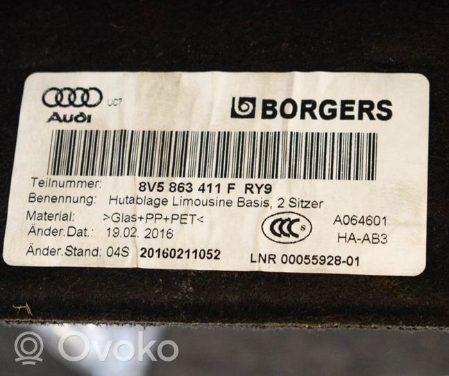 Audi A3 S3 8V Palangė galinė 8V5863411F