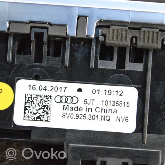 Audi A3 S3 8V Kit interrupteurs 8V0925301