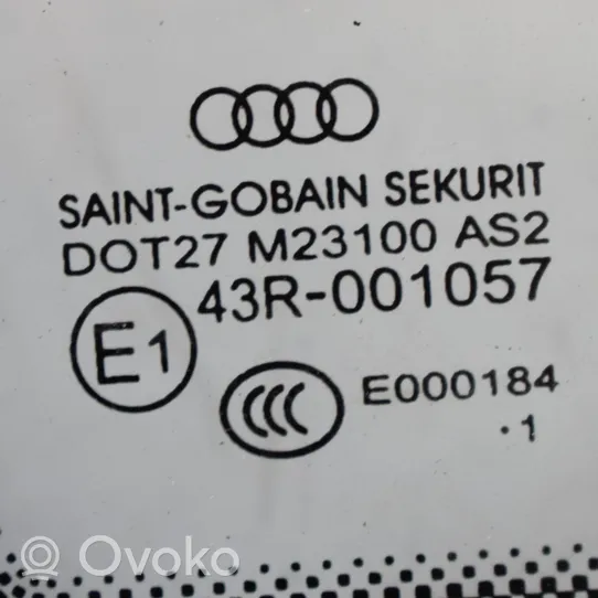 Audi A6 C7 Szyba karoseryjna tylna 43R001057AS2
