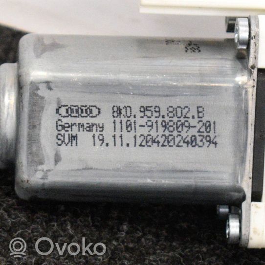 Audi Q5 SQ5 Etuoven ikkunan nostomoottori 8K0959802B