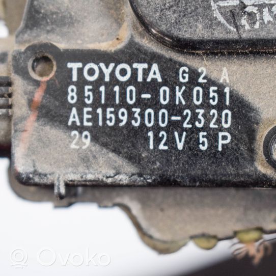 Toyota Hilux (AN10, AN20, AN30) Tiranti e motorino del tergicristallo anteriore 